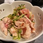 ゑちぜん屋 - 鳥わさ（鳥刺しおは別）