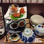 味の明太子 ふくや - “明太子茶漬け膳 ～二重の塔仕立て～”