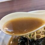 麺や 真登 - 強力スープ