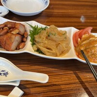 横浜中華街 重慶飯店 本館 - 前菜三種