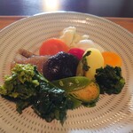 ふくべ三 - 茹で野菜たち♡