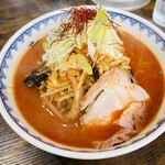 味噌ラーメン 雪ぐに - 辛味噌ラーメン。5辛。山椒入り。