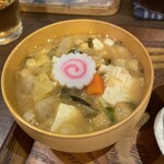 タケウチ 神保町本店 - 味噌汁　具だくさんでカレーに負けない存在感　虜になる