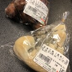 トントンハウス - 料理写真:右　玄米三角（昆布）@152
左　◎かりんとうドーナツ@202