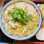 Marugame Seimen - 別日の牡蠣玉あんかけ大盛