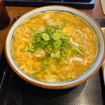 丸亀製麺 - 牡蠣玉あんかけ大盛