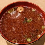 彦寿司 - 赤出汁