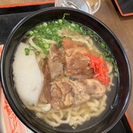 もとぶ熟成麺 - 軟骨ソーキそば