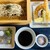 トラットリア自家製蕎麦 武野屋 - 料理写真:もちもち弾力麺のせいろと揚げたて天ぷら