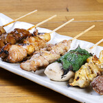 Yakitori Genya - 焼き鳥7種盛り合わせ