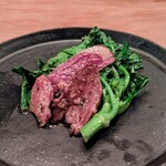 Seminare 輕井澤 - ドシコの下にシビエレバーとトマトのペースト