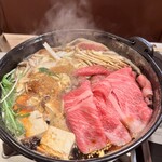 黄金出汁しゃぶと江戸前寿司 肉のあさつ - 