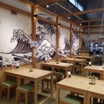 Newazashokudoushimewazaippommagurodoujou - 飲食スペース
