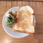 喫茶テソロ - 季節の野菜トースト