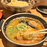 元祖めんたい煮こみつけ麺 - 