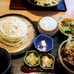 麦の花讃岐うどん - 料理写真:選べる小丼ぶりセット