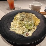 Baumhaus SUN - 鴨とネギのカルボナーラ