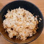 南海そば - かやくご飯