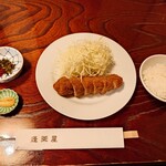 蓬莱屋 - ヒレカツ定食