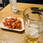焼肉スタミナ苑 とりとん - なんちゃってキムチ
