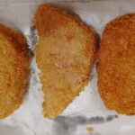 Komai Seiniku Ten - Mishima Croquette Special, Triangle Fry, Mishima Croquette