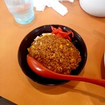 御麺 麦 - 半チャーハン
