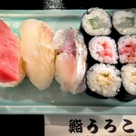 Sushi Uroko - 1半の追加のお鮨。腹いっぱいや！
