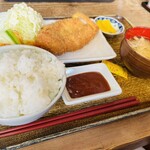 Tontei - メニュー:上ロースかつ定食(約150g) ¥1,080(税込)