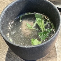 うしごろ 貫 五反田店 - 牛タンつみれのスープ