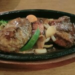 欧風キッチン パテ - ハンバーグと十勝牛ヒレダブルステーキ