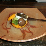 maruyama 檀 - 柚子釜にめ鯛の蒸し焼き