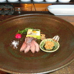 maruyama 檀 - 十勝牛と野菜のテリーヌ