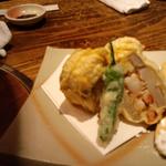 味とく家 - 海老のれんこんはさみ揚げ