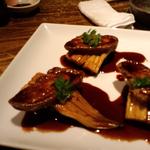 味とく家 - 煮穴子とフォアグラと茄子