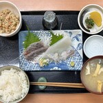 Asuka - 刺身定食1100円