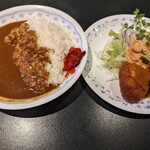 Ootaya - コロッケカレー定食　¥1,100