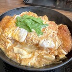 無添さぬきめん あじ豊 - カツとじ丼（ミニうどん付）860円！