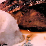 大衆料理　川治 - ぶりをアップで