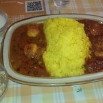 インド料理ヒマラヤ - 大辛ツインカレー