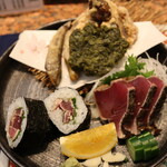 Tosa Sushi To Tempura Oranku Ya - ひとり呑み 2980円(ドリンク１杯付）(2024年3月)