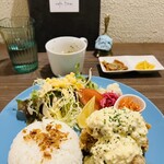 Kurashikikafethito - チキン南蛮とスープのセット