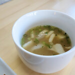 中華ダイニング SCENT - 豚バラ肉と新玉葱のスープ