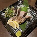 泳ぎイカ 炭火焼き 九州魂 - 