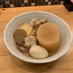 Robata To Oden Koronagirai - お通し（おでん）　550円