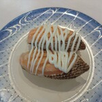 回転寿司すノ家 - 焼きサーモン