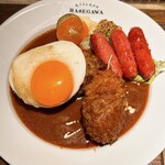 Kitchen Hasegawa - デラックスハンバーグセット（1480円）