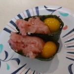 回転寿司すノ家 - うずら鉄火