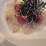 欧風小皿料理 沢村 - スズキのカルパッチョ