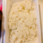 Tori Karaage Semmon Inoue Shouten - 鶏から揚げ(にんにく醤油)弁当小3コの小ごはん