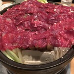 馬肉料理専門店さくら - さくら鍋！